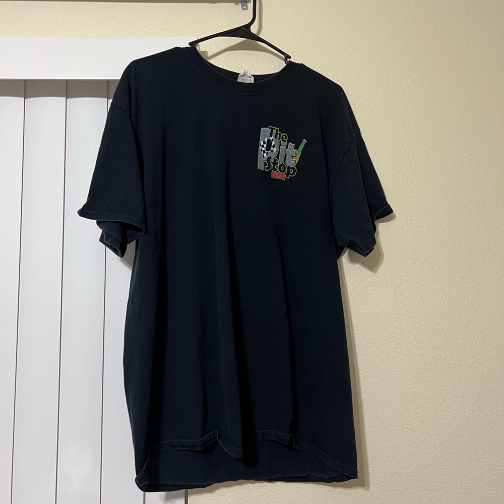 Fruit of the Loom Black Graphic Tee